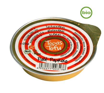 Topas Tofu - Pat vegetale alla paprika - gr 25