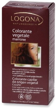 Colorante vegetale in polvere marrone