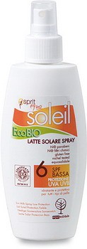 Commercio equo e solidale - Latte solare spray SPF 6 - ml 150