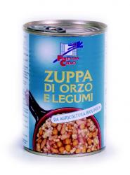 La Finestra sul cielo - Zuppa di orzo e legumi in lattina - Finestra sul cielo - 400 gr - gr 400