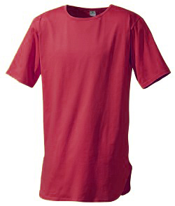 T-shirt lunga - Rossa