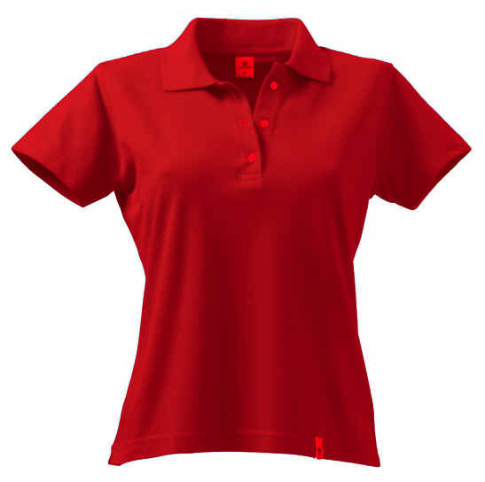 Polo donna - Rosso