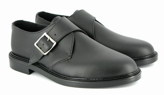 485 - Office Monk Shoe (Black)